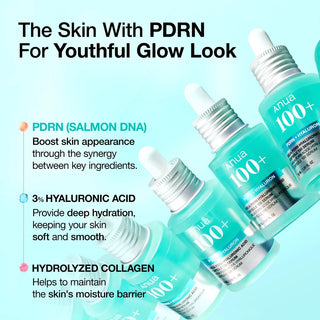 ANUA PDRN Capsule d'acide hyaluronique 100 Sérum 30 ml