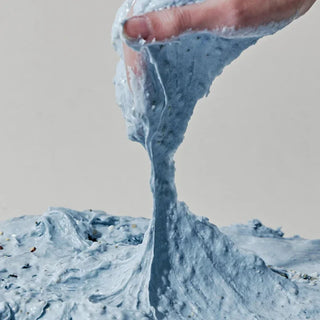 Verse Blauwe Hyssoprijst Mochi Cleanser 120G