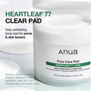 ANUA Heartleaf 77% Clear Pad 205ml 2