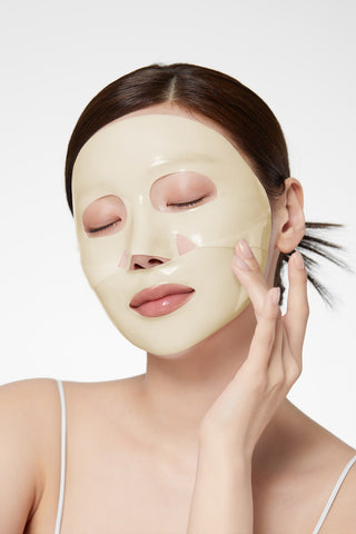Kojiczuur Kurkuma Verhelderende Gelmasker - 4 Sheetmasks