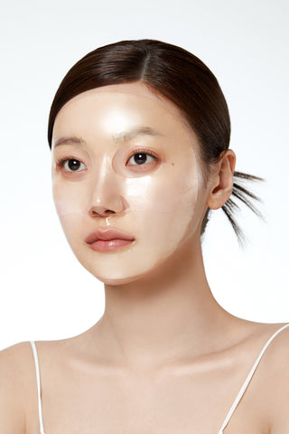 Kojiczuur Kurkuma Verhelderende Gelmasker - 4 Sheetmasks