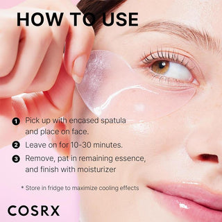Patchs Contour Des Yeux COSRX Au Collagène Et Aux Peptides