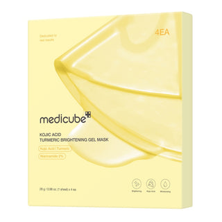 Kojiczuur Kurkuma Verhelderende Gelmasker - 1 Sheetmask