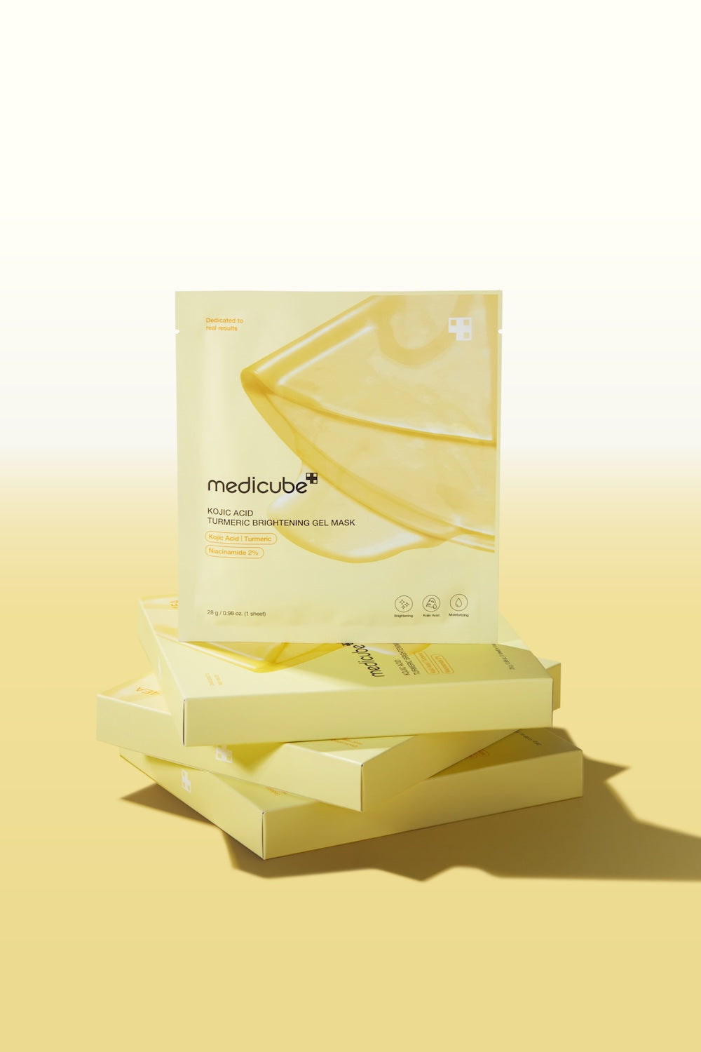 Kojic Acid Turmeric Brightening Gel Mask - 4 Sheets – YUZUM